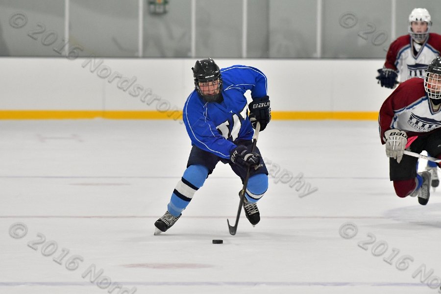 Wheaton College Men\'s Ice Hockey vs Middlesex Community College. - Photo By: KEITH NORDSTROM